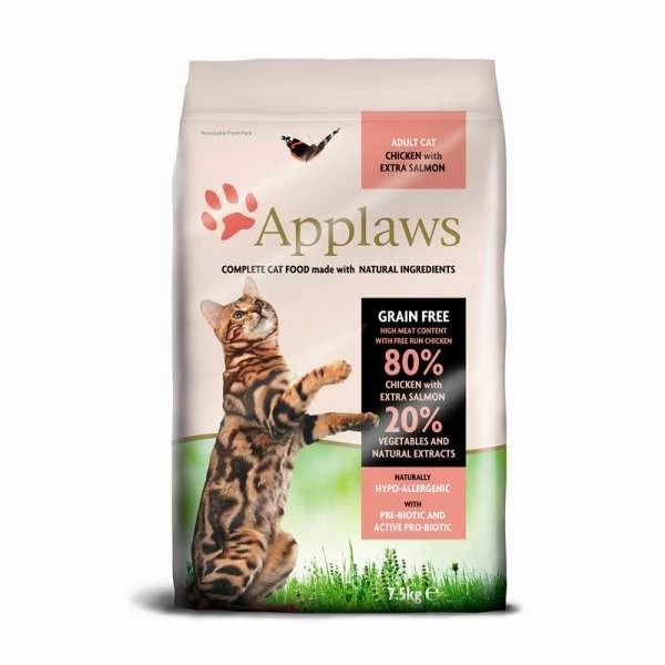 Applaws Adult Cat | Mit Huhn & Lachs | Getreidefreies Katzenfutter 1 Applaws Adult Cat | Mit Huhn & Lachs | Getreidefreies Katzenfutter