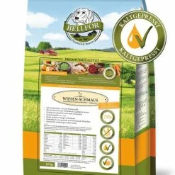 Bellfor Wiesen-Schmaus | Mit Hühnerfleisch & Kartoffeln | Getreidefrei & Kaltgepresst