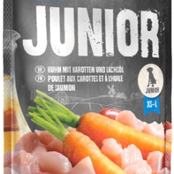 Belcando JUNIOR | Mit Huhn Und Karotten | 12x125g Hundefutter