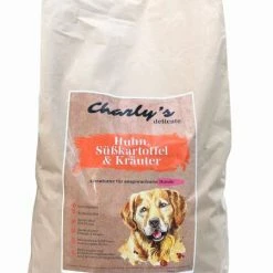 PETpoint-Charly Charlys Delicate | Mit Huhn, Süßkartoffel & Kräutern | Getreidefreies Hundefutter