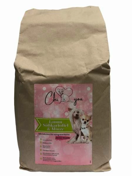 ChiLOVESyou Adult Dog | Small Breed | Mit Lamm, Süßkartoffel & Minze | Getreidefreies Hundefutter 1 ChiLOVESyou Adult Dog | Small Breed | Mit Lamm, Süßkartoffel & Minze | Getreidefreies Hundefutter