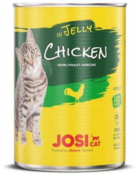 Josera JosiCat Chicken In Jelly | Mit Huhn | 12x400g Katzenfutter 1 Josera JosiCat Chicken In Jelly | Mit Huhn | 12x400g Katzenfutter
