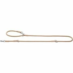 Hunter Verstellbare Führleine Malia | 200 Cm | Beige - Natur