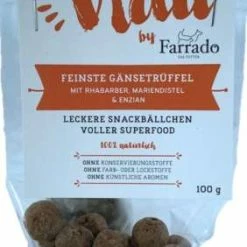 Farrado Pura Vida Superfood Trüffel | Mit Gans | 10x 100 G Hundesnack
