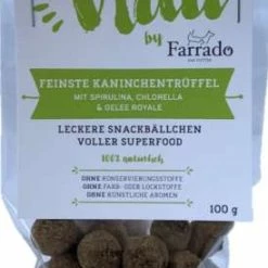 Farrado Pura Vida Superfood Trüffel | Mit Kaninchen | 10x 100 G Hundesnack