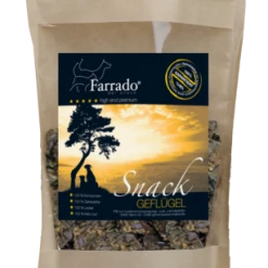 Farrado Würfelhappen | Mit Geflügel | 10x Hundesnack