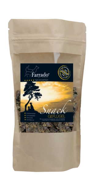 Farrado Würfelhappen | Mit Geflügel | 10x Hundesnack 1 Farrado Würfelhappen | Mit Geflügel | 10x Hundesnack