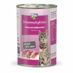 Grau Schlemmertöpchen Adult-Cat | Mit Lamm & Vollkornreis