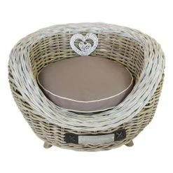 Happy-House Rattan Sofa Flecht | Mit Herz | 55x36cm