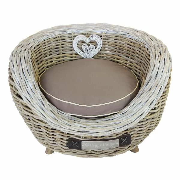 Happy-House Rattan Sofa Flecht | Mit Herz | 55x36cm 1 Happy-House Rattan Sofa Flecht | Mit Herz | 55x36cm