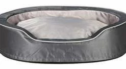 Trixie Kuschelbett Cora, 100x70cm, Grau-hellgrau