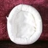 Nn Baumwoll Ovales Kuschelbett, 55x40x9cm