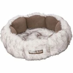 Happy-House Happy House Korb | Rund | Pelz | Für Hunde & Katzen