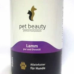 Pet-Beauty Pet Beauty, Mit Lamm Pur & Distelöl, 6x400g