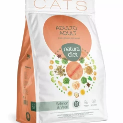 Natura Diet CAT Adult Salmon | Mit Lachs | Katzenfutter