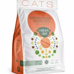 Natura Diet CAT Sterelized Salmon | Mit Lachs | Katzenfutter