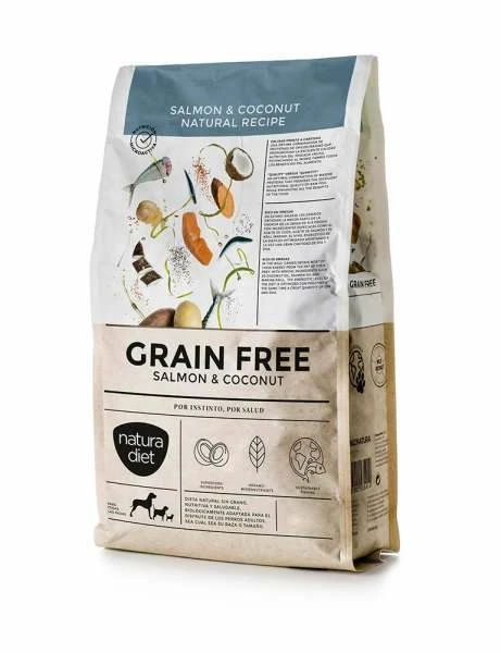 Natura Diet Salmon & Coconut | Getreidefreies Hundefutter 1 Natura Diet Salmon & Coconut | Getreidefreies Hundefutter