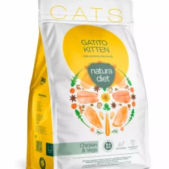 Natura Diet CAT Kitten Chicken | Mit Hühnchen | Katzenfutter
