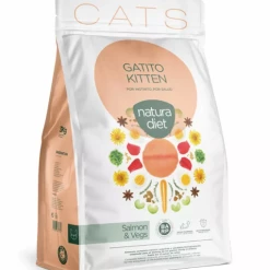Natura Diet CAT Kitten Salmon | Mit Lachs | Katzenfutter