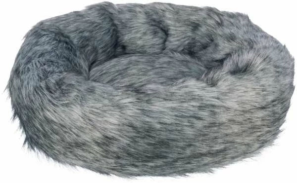 Trixie Bett Yelina | Soft Edition | Schwarz-Grau | Ø 55 Cm