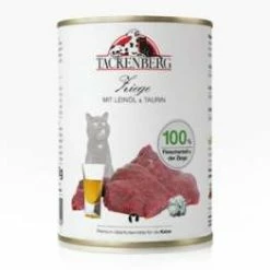 Tackenberg Katzenfutter | Mit Ziege, Leinöl & Taurin