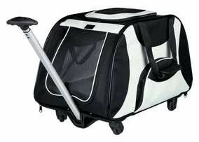 Trixie Trolley, 34x43x67cm, Schwarz-grau 1 Trixie Trolley, 34x43x67cm, Schwarz-grau