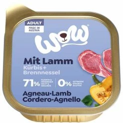 WOW ADULT | Mit Lamm, Kürbis & Brennnessel | 11x 150gS Hundefutter
