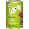WOW ADULT | Mit Rind, Karotte & Zucchini | 6x Hundefutter